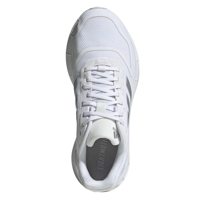 White-Grey - Close up - Adidas Womens-Ladies Duramo 10 Running Shoes