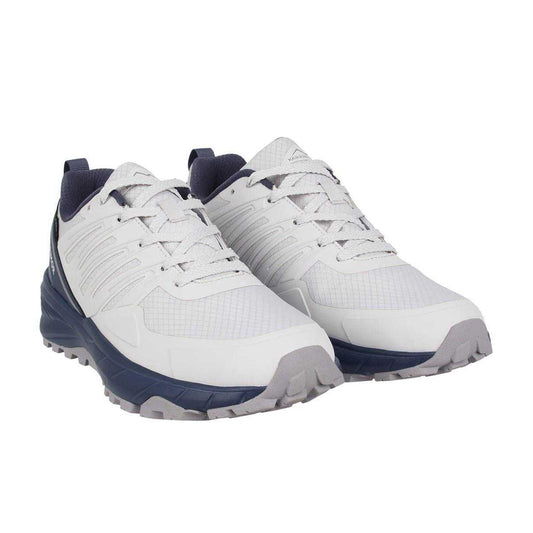 Off White-Navy - Front - Karrimor Mens Caracal Waterproof Trainers