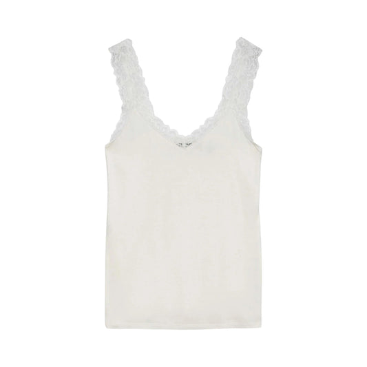 Snow White - Front - Vero Moda Womens-Ladies Rosa Sleeveless Camisole