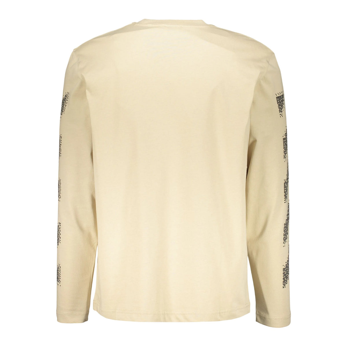 Brown-Black - Back - Off White Mens Crew Neck Regular T-Shirt