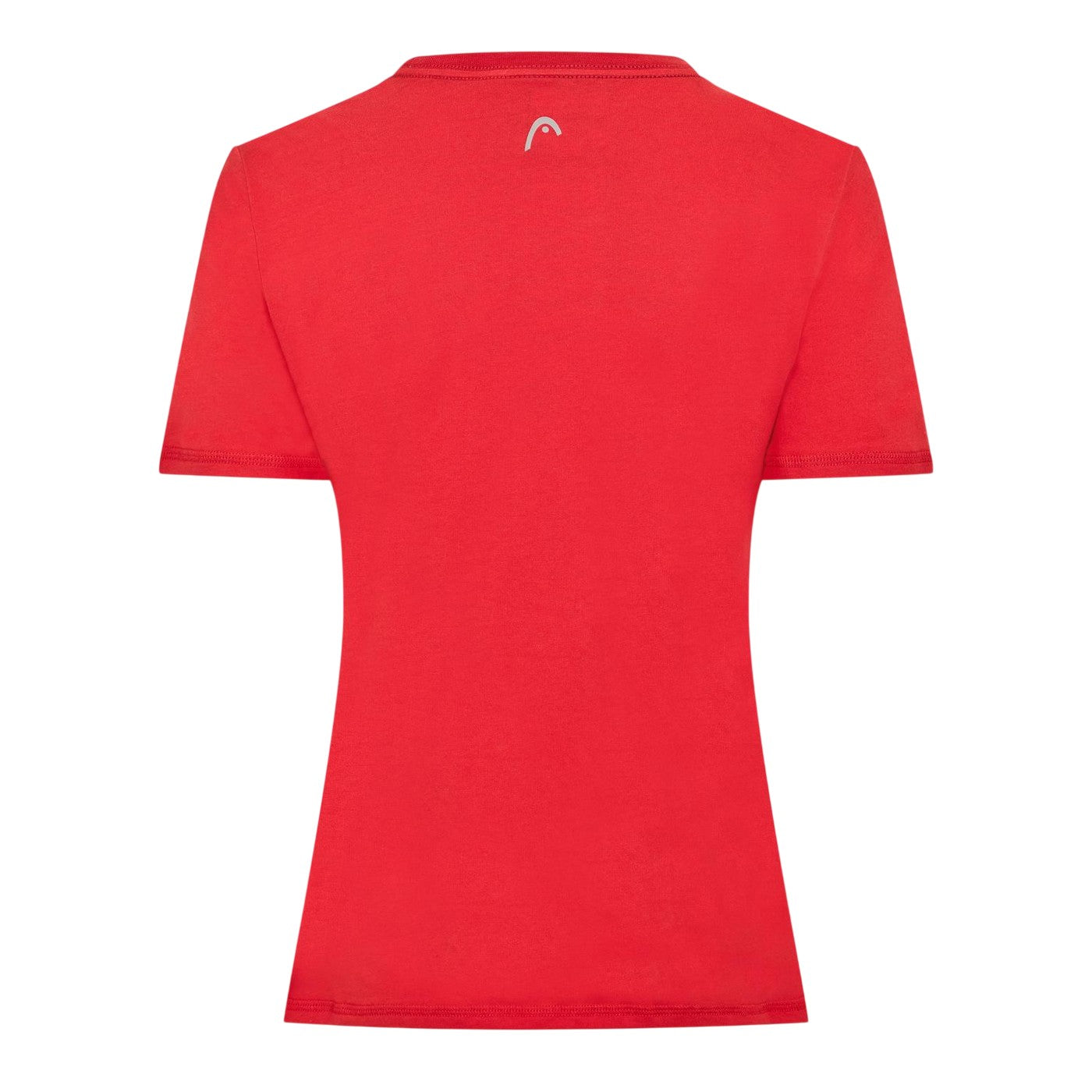 Red - Back - Head Womens-Ladies Club Lisa Crew Neck T-Shirt