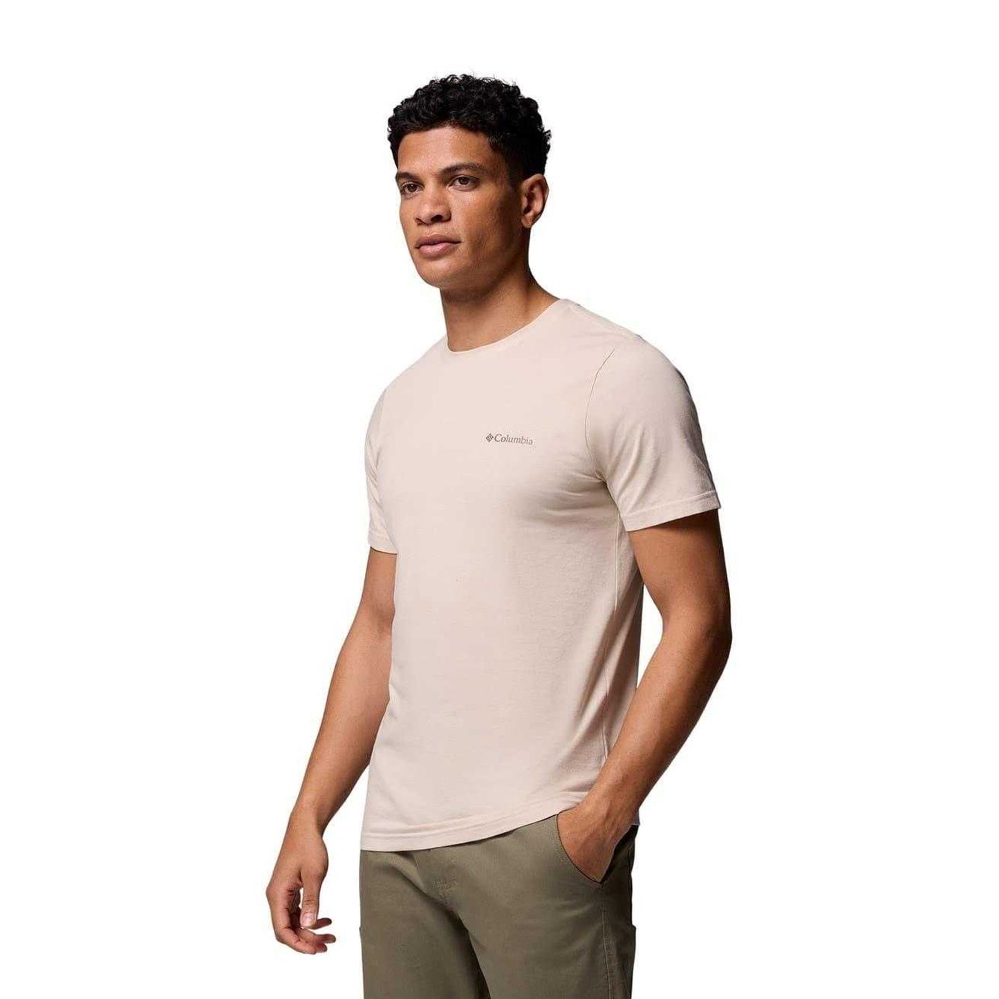Dark Stone - Lifestyle - Columbia Mens Rapid Ridge II Organic Cotton T-Shirt