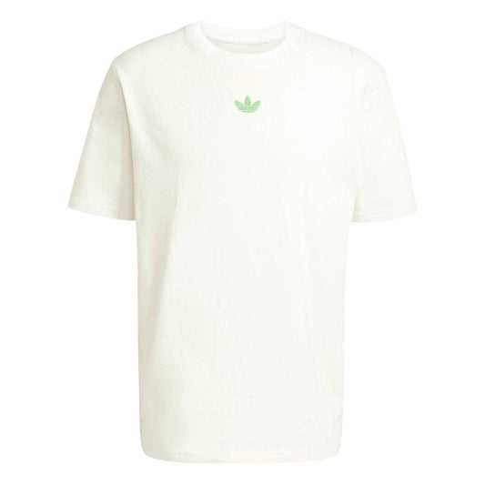 Off White - Front - Adidas Mens Originals Minecraft Crew Neck T-Shirt