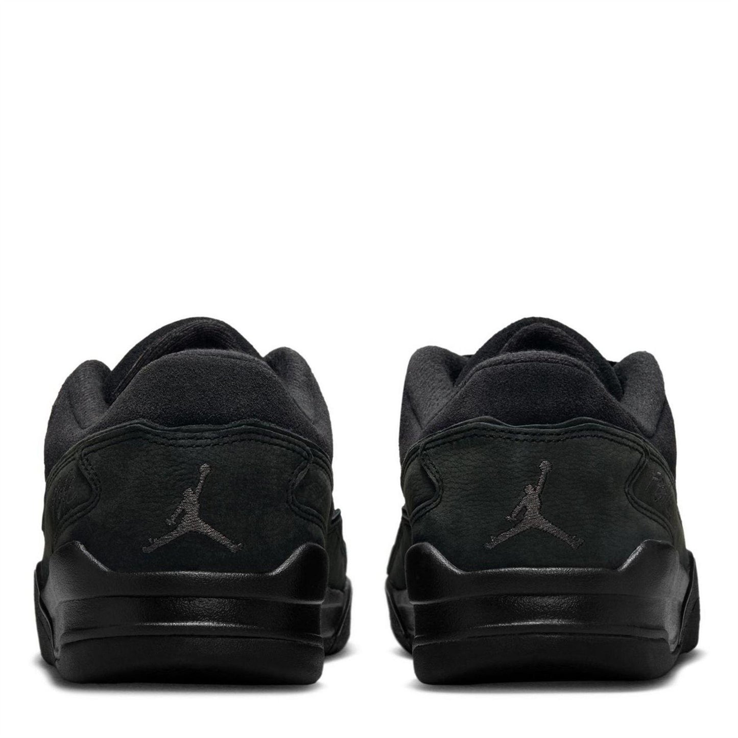 Black-Grey - Pack Shot - Nike Mens Air Jordan Mesh Basketball Shoes
