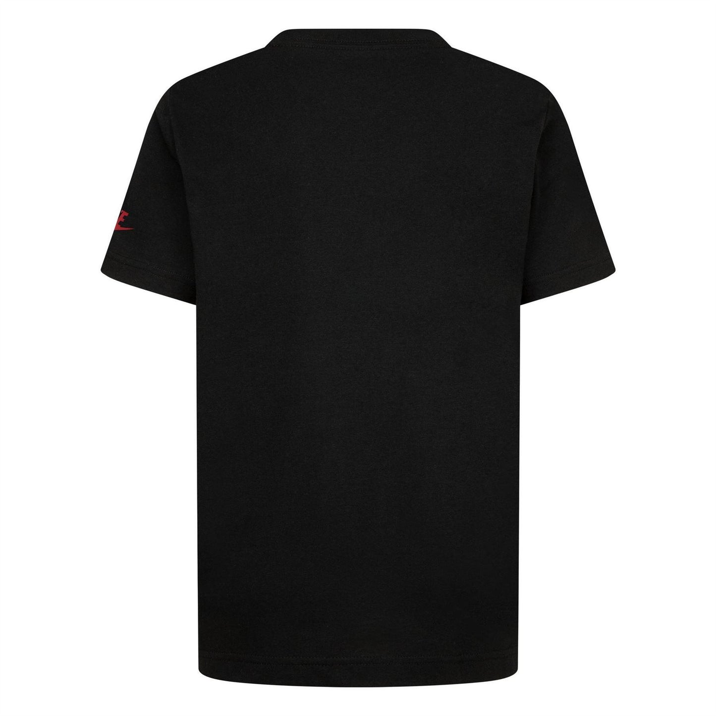 Black - Back - Nike Childrens-Kids Air Printed Logo Boxy T-Shirt