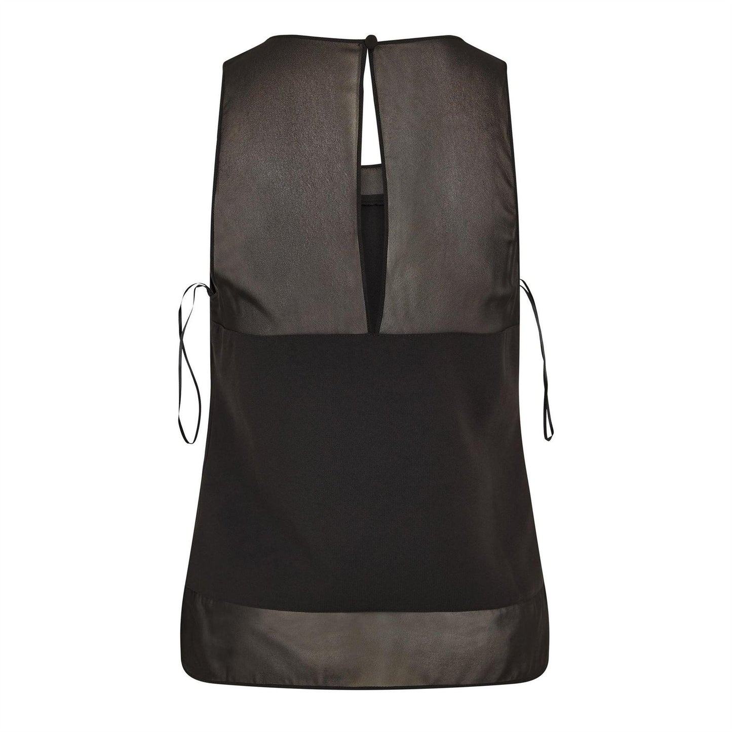 Black - Back - Ted Baker Womens-Ladies Panel Sleeveless Top