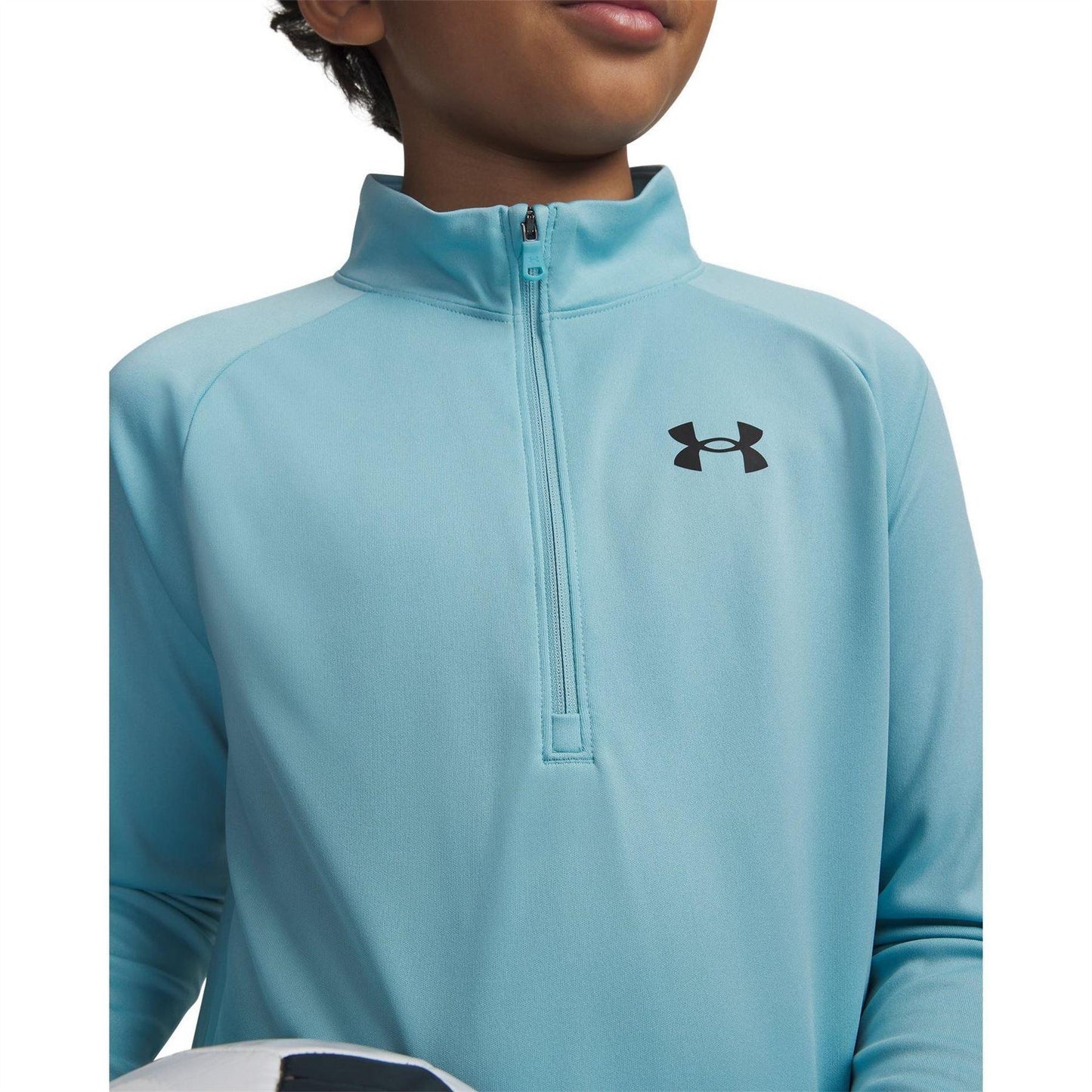 Ethereal Blue - Pack Shot - Under Armour Boys Tech 2.0 Half Zip Track Top