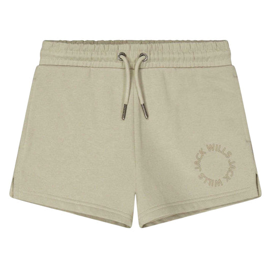 Willow - Front - Jack Wills Childrens-Kids Fleece Relaxed Fit Shorts