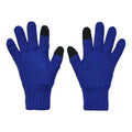 Blue - Back - Under Armour Halftime Full Finger Wool Glove Winter Gloves