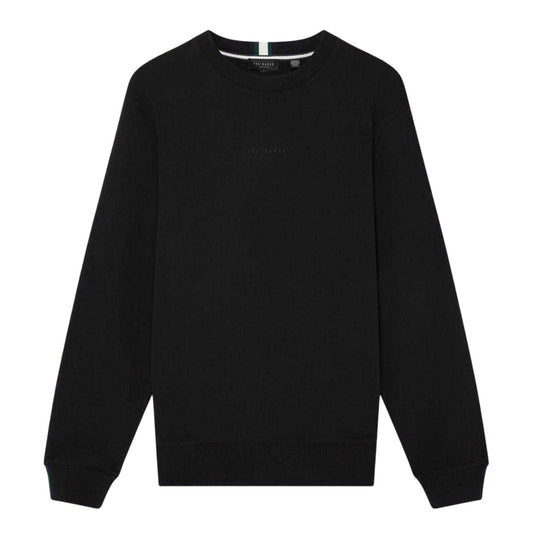 Black - Front - Ted Baker Mens Crew Neck Sweatshirt