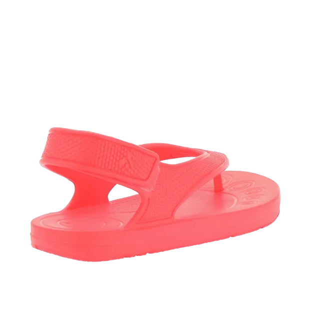 Orange - Lifestyle - FitFlop Girls iQushion Backstrap Ergonomic Flip Flops