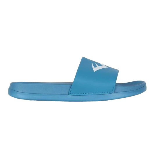 Blue - Front - Everlast Childrens-Kids Padded Strap Flat Sliders