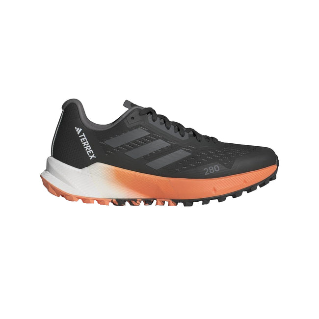 Black-Grey - Back - Adidas Womens-Ladies Terrex Agravic Flow 2.0 Trail Running Trainers