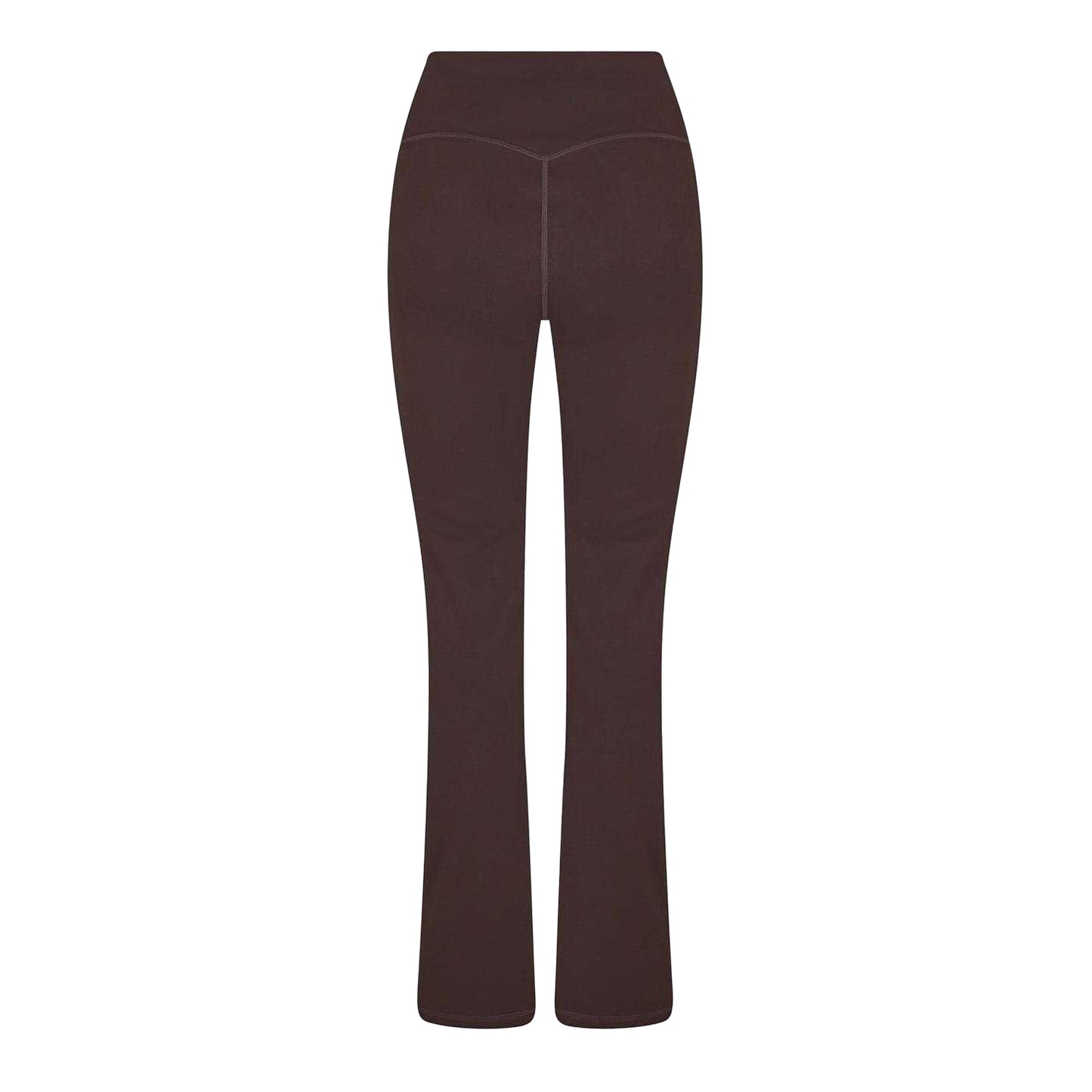 Espresso - Back - USA Pro Womens-Ladies Flared Leggings