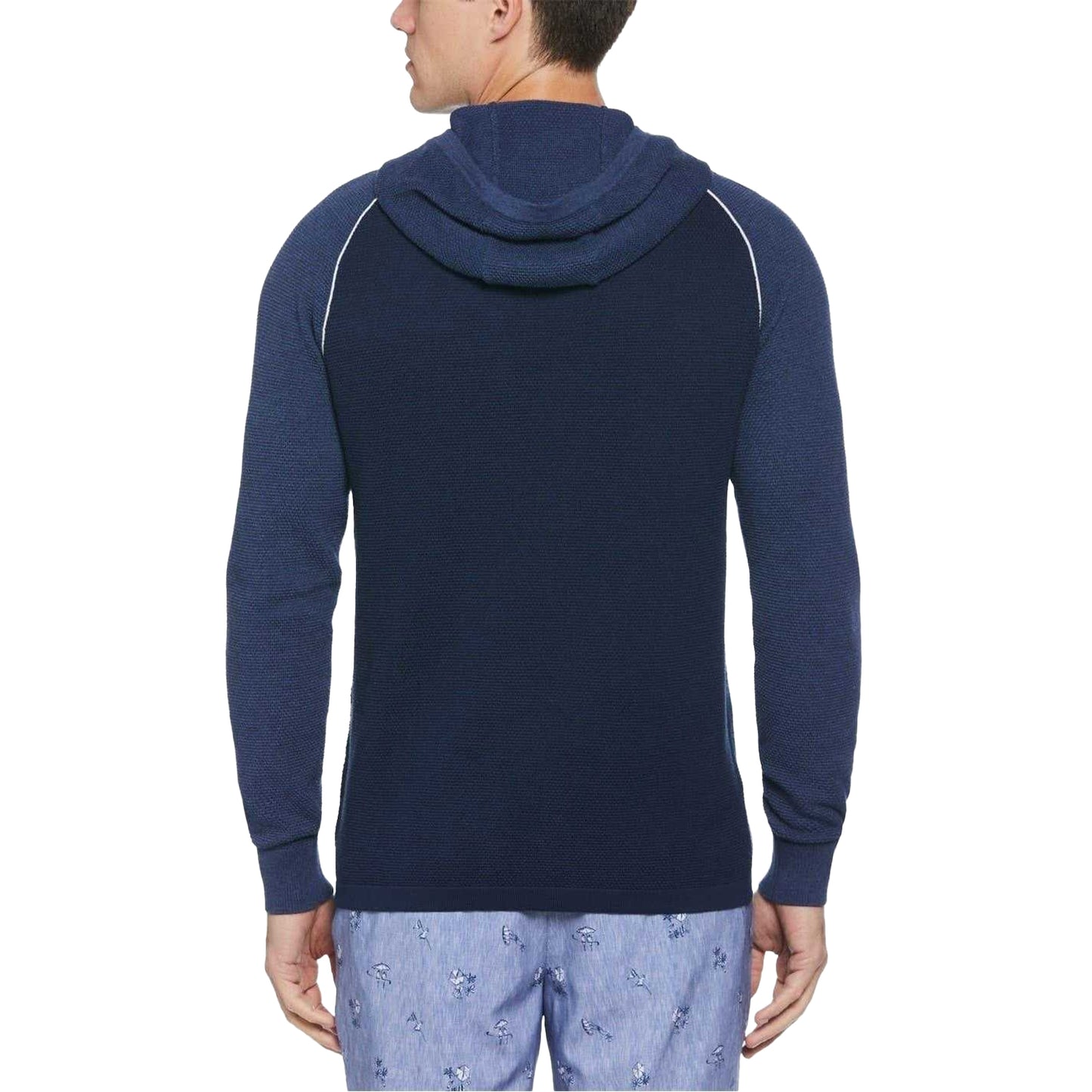 Black Iris - Back - Original Penguin Mens Hoodie