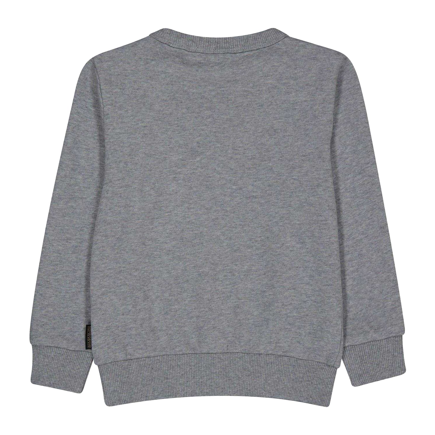 Grey - Back - Napapijri Childrens-Kids Kitik Print Logo Sweatshirt