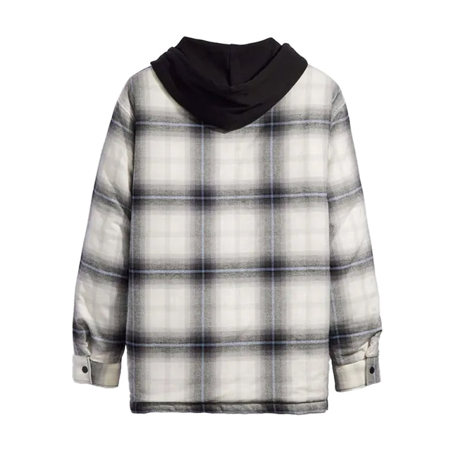 Grey - Back - Levis Unisex Adult Jack Worker Hooded Overshirt