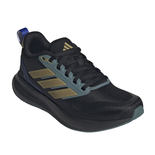 Black - Front - Adidas Childrens-Kids Runfalcon 5 Trainers