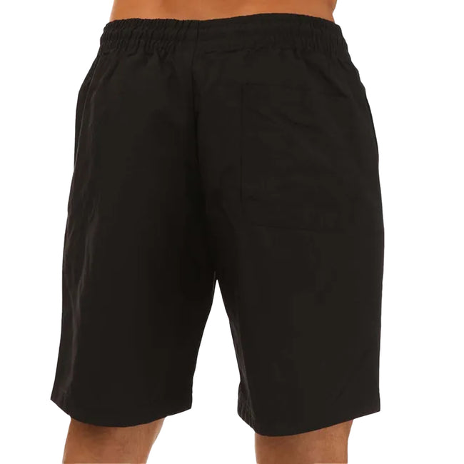 Black - Back - Reebok Mens Training Essentials Utility Shorts