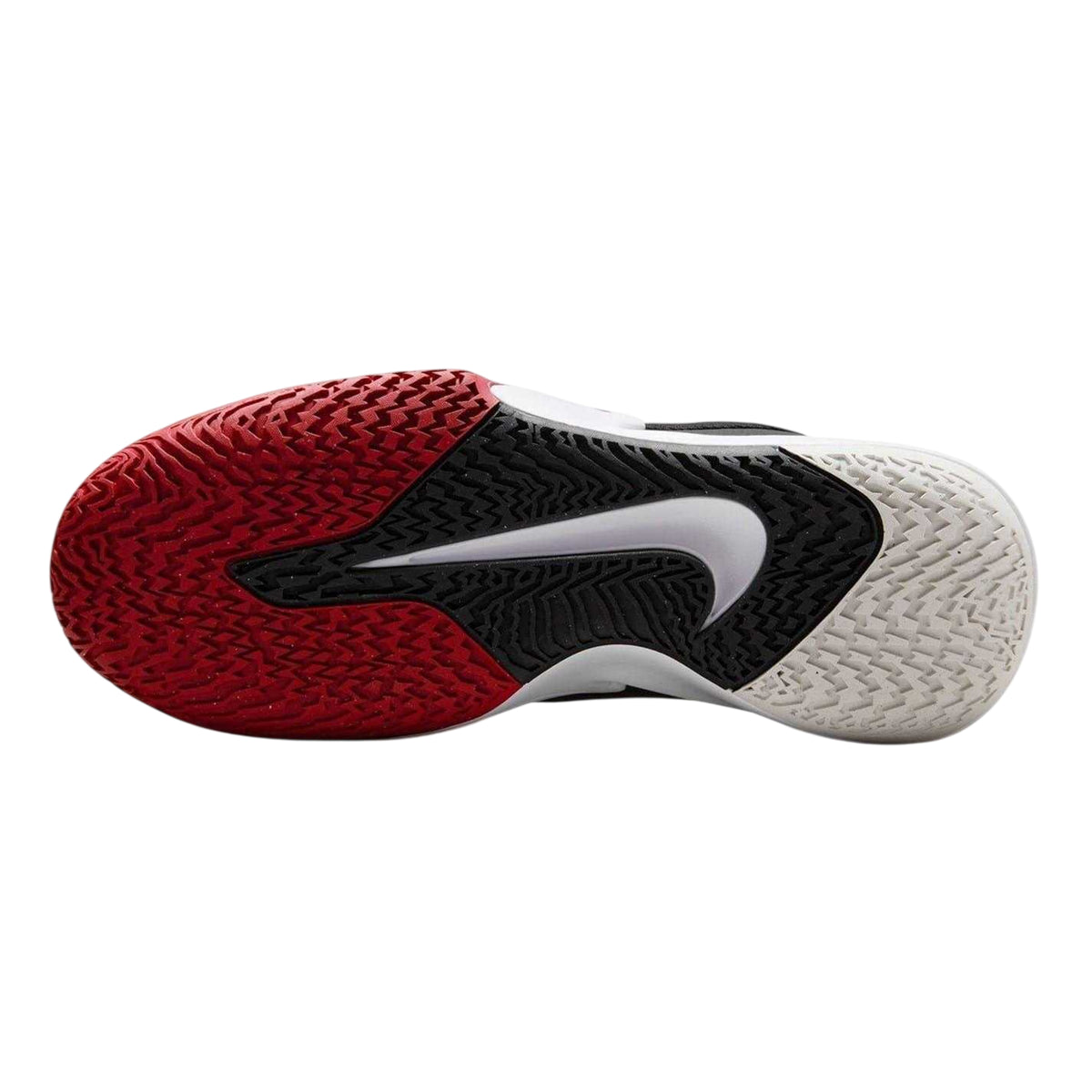 Black-White-Red - Lifestyle - Nike Mens Precision VII Basketball Trainers