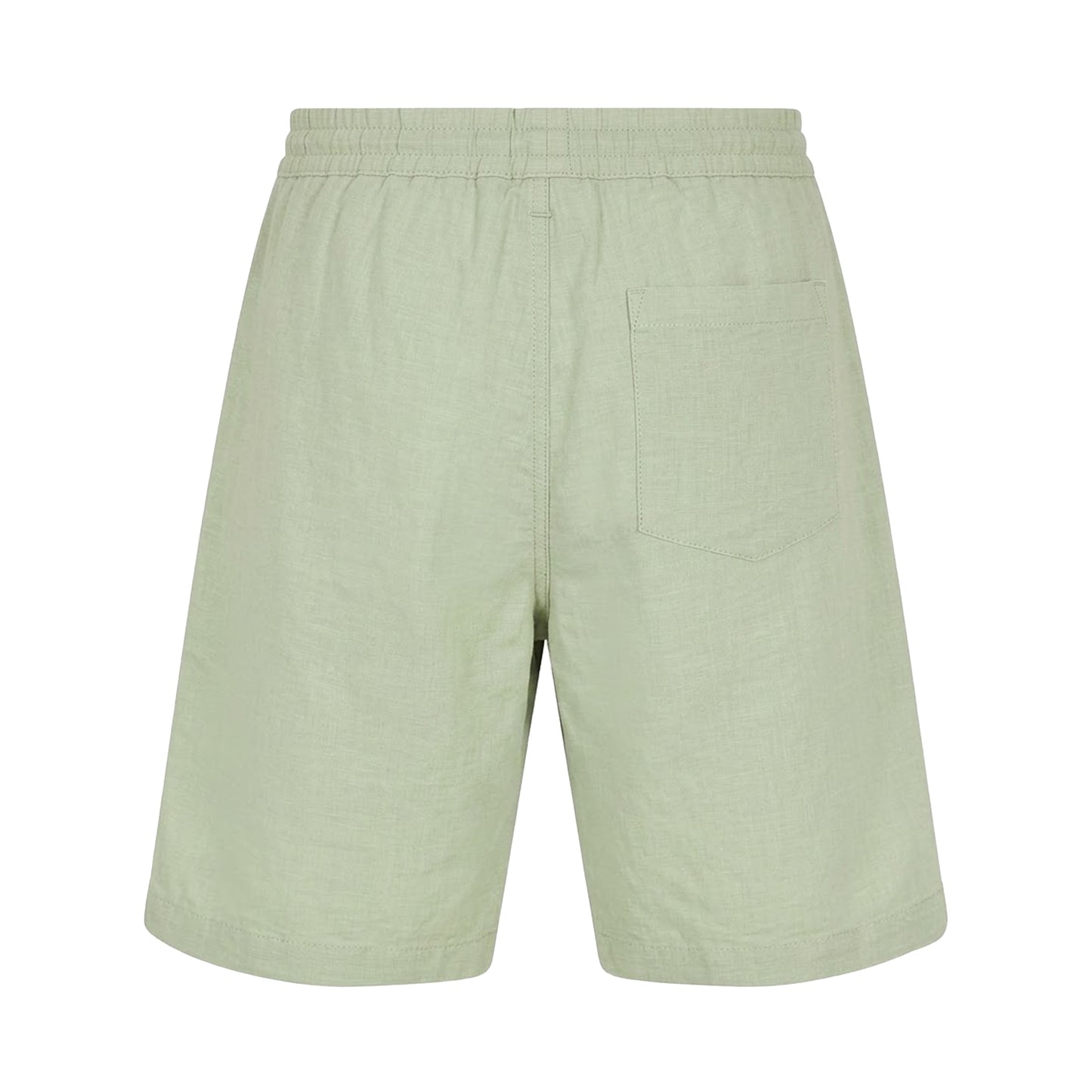 Green Bay - Back - Timberland Mens Bay Cotton Linen Relaxed Fit Chino Shorts