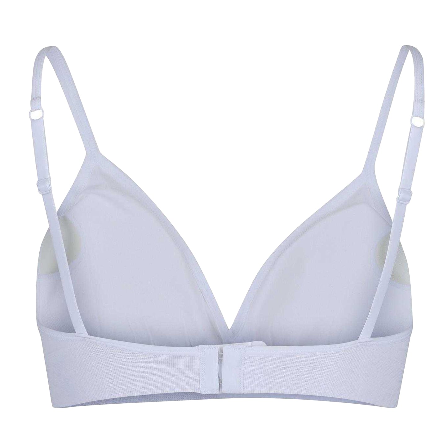 White - Back - Reebok Womens-Ladies Justine Seamless Bra