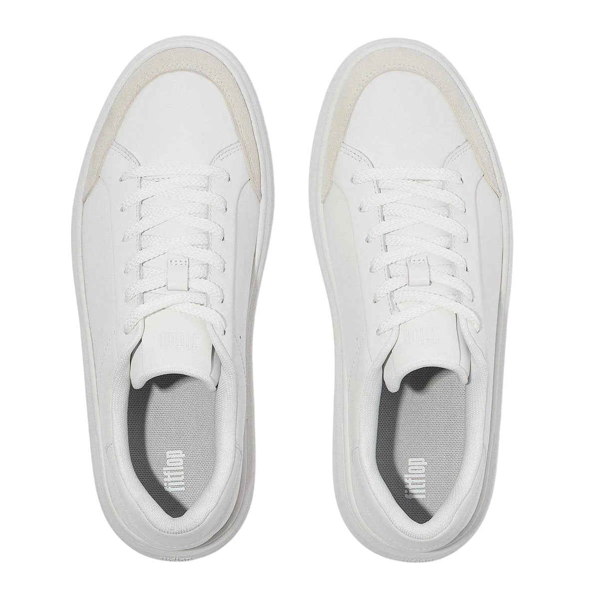 Urban - Side - Fit Flop Womens-Ladies Leather Platform Trainers