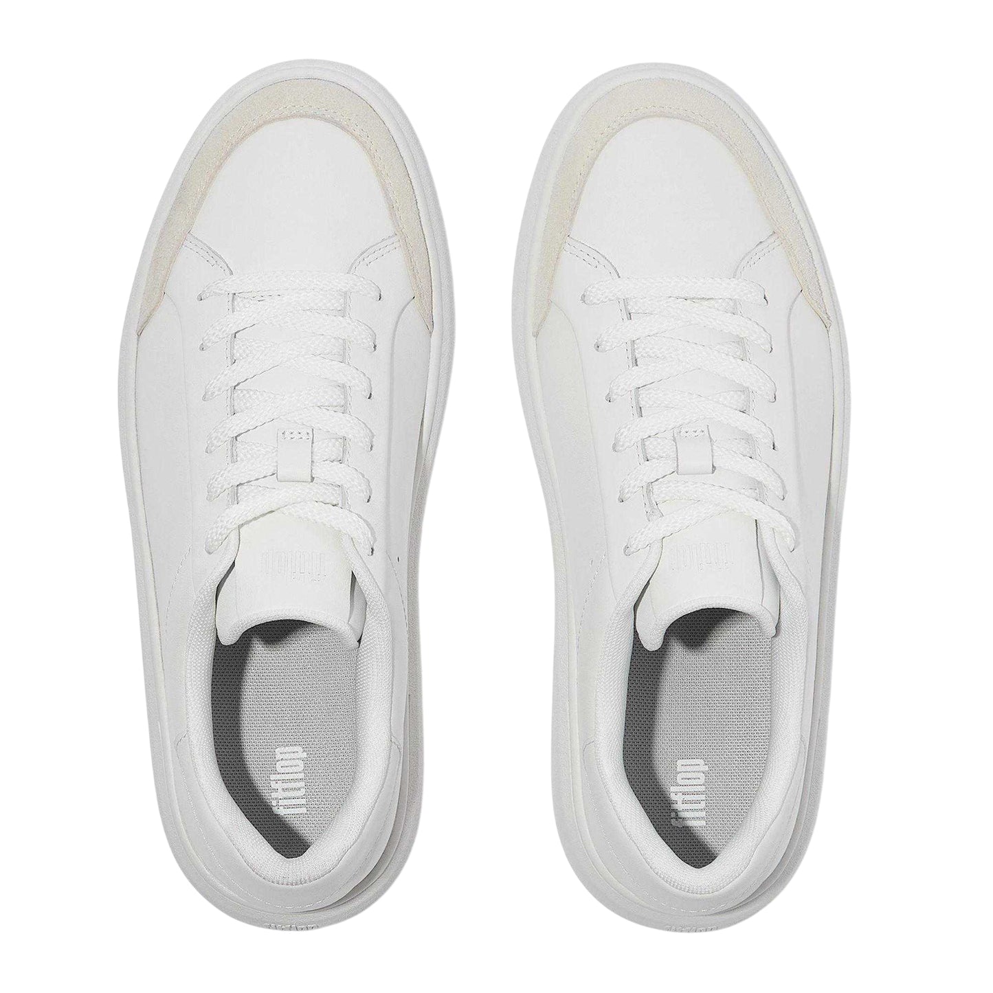 Urban - Side - Fit Flop Womens-Ladies Leather Platform Trainers