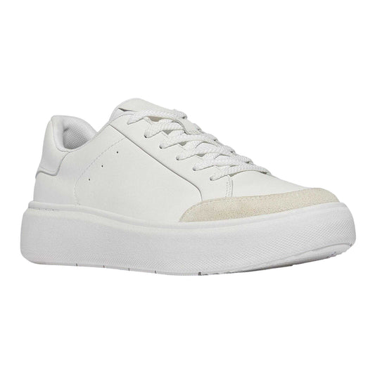Urban - Front - Fit Flop Womens-Ladies Leather Platform Trainers