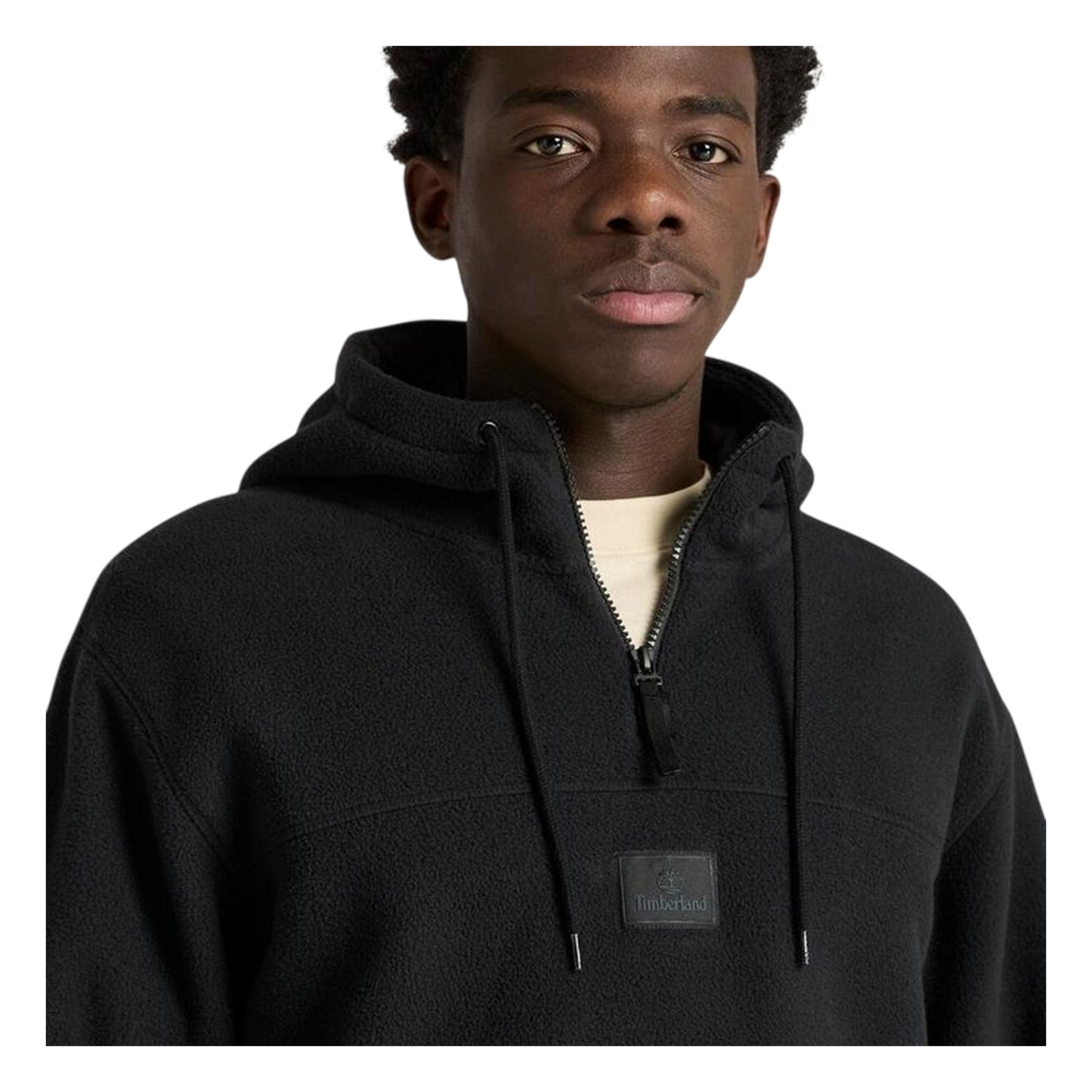 Black - Side - Timberland Mens Regular Long-Sleeved Hoodie