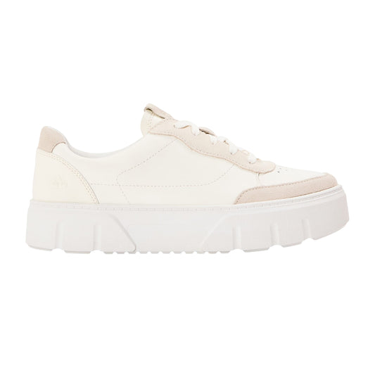 Natural - Front - Timberland Womens-Ladies Laurel Platform Trainers