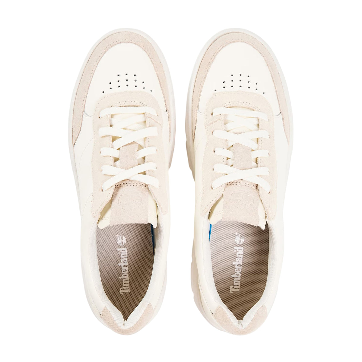 Natural - Side - Timberland Womens-Ladies Laurel Platform Trainers