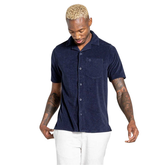 Blue Navy - Front - Craghoppers Mens Regular Shirt