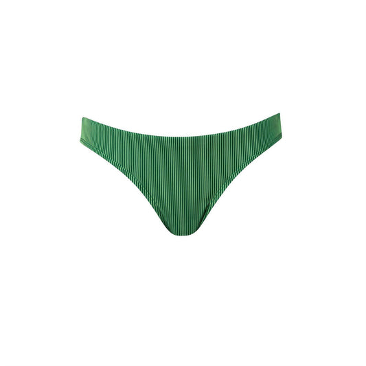 Green - Front - Puma Womens-Ladies Ribbed Bikini Bottoms