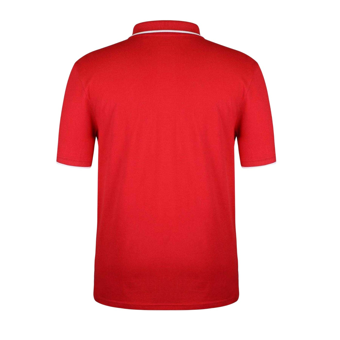 Red - Back - Fifa Mens Wales Polo Shirt