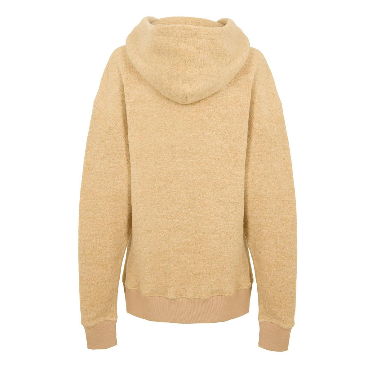 Medium Beige - Back - Boss Unisex Adult Slim Drawstring Hoodie