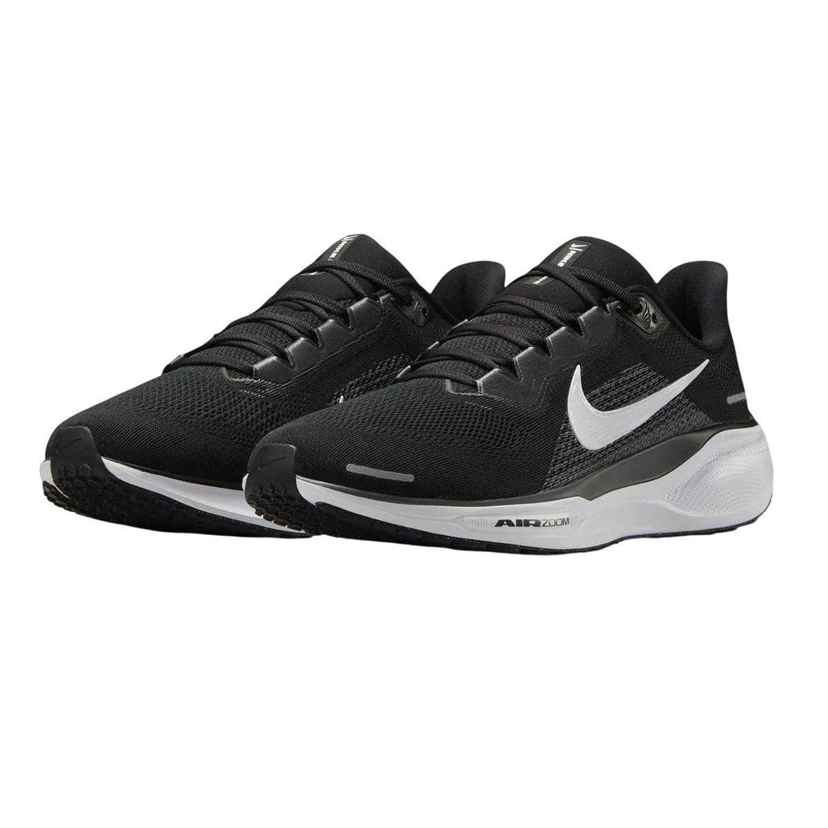 Black-White - Pack Shot - Nike Mens Air Zoom Pegasus 41 Road Pegasus Trainers