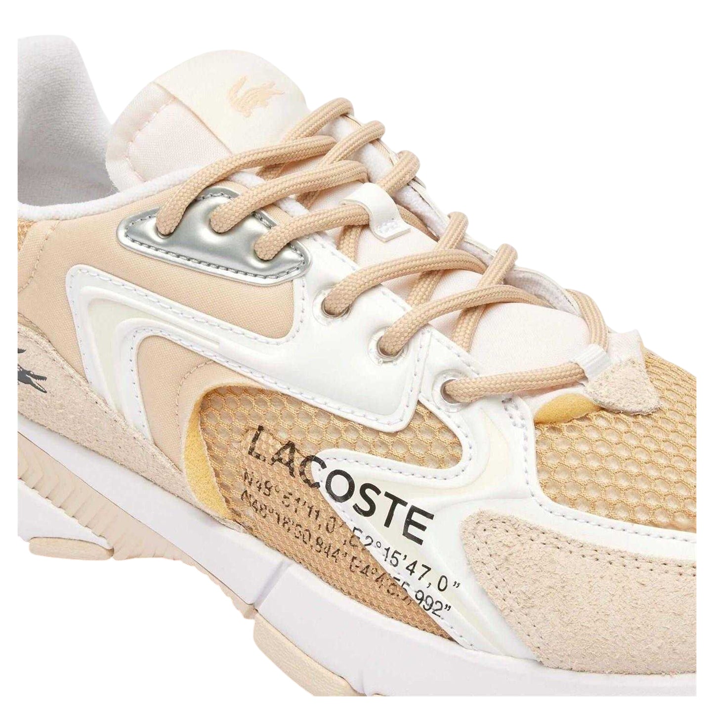 Tan-White - Lifestyle - Lacoste Mens L003 Neo Leather Trainers