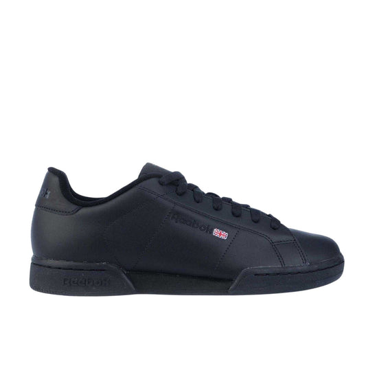 Black - Front - Reebok Unisex Adult NPC II Classic Leather Trainers