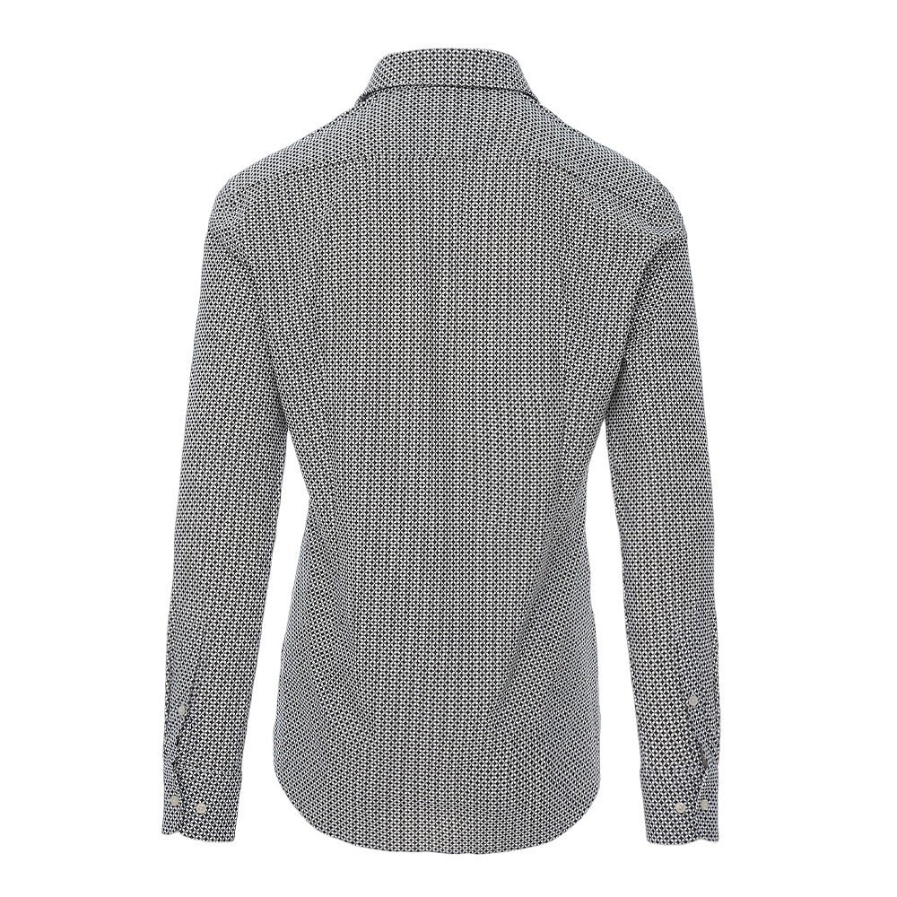 Grey - Back - Boss Mens Shirt