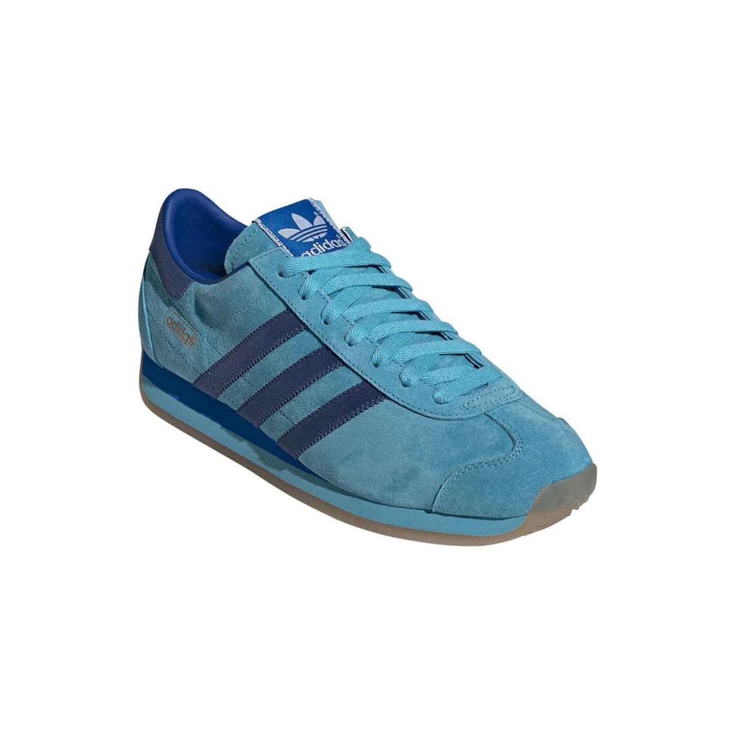 Blue - Pack Shot - Adidas Mens Japan Nubuck Trainers