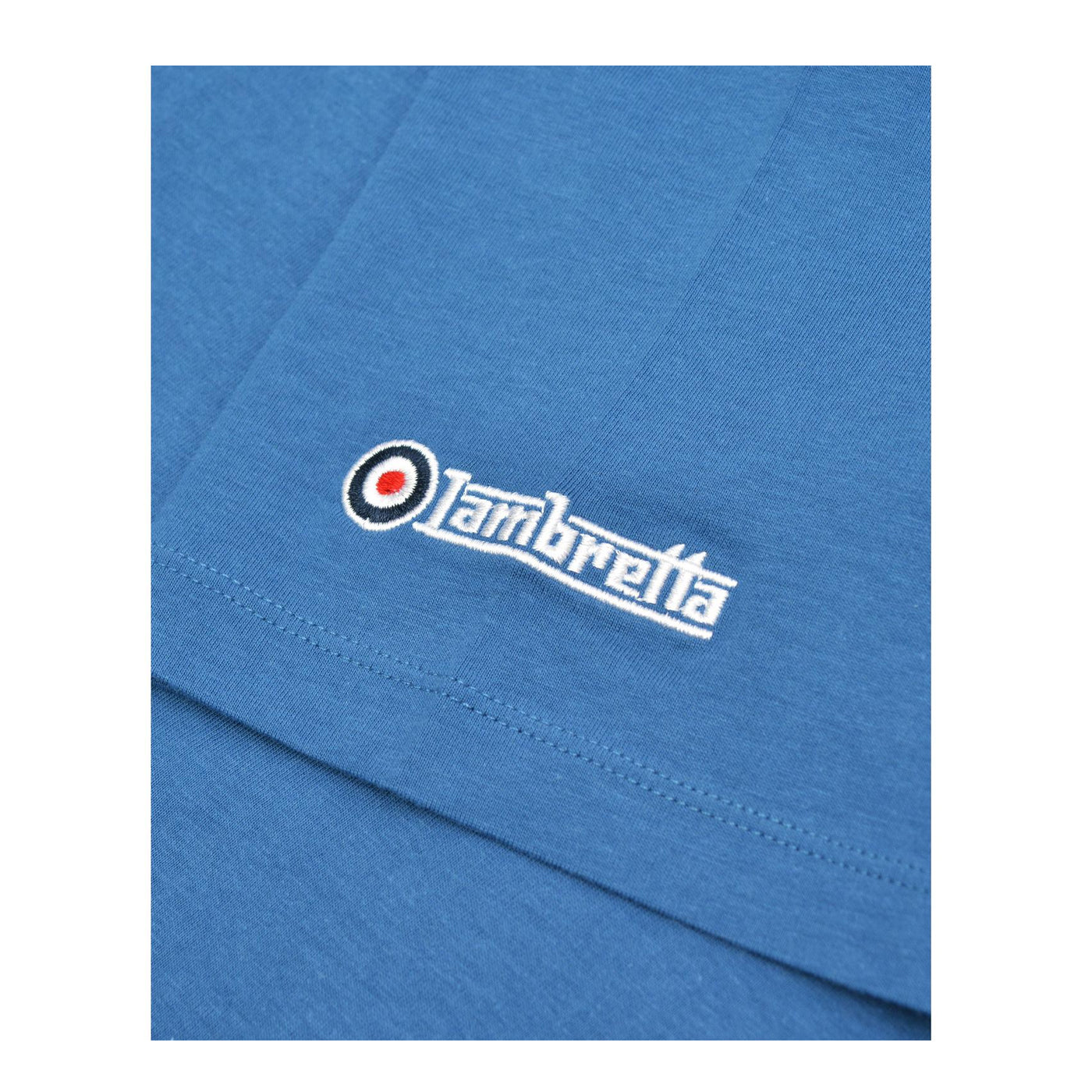 Blue - Lifestyle - Lambretta Mens Flag Regular T-Shirt
