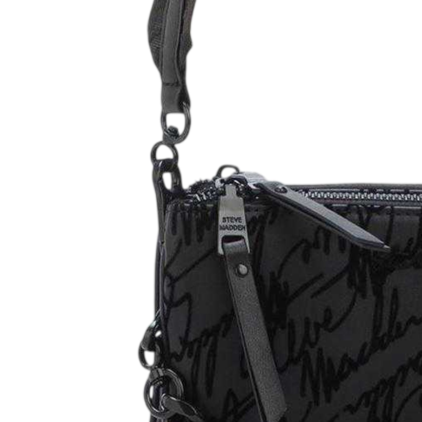 Black - Side - Steve Madden Bannika Crossbody Bag