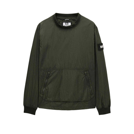 Green - Front - Weekend Offender Mens Kramer Sweatshirt