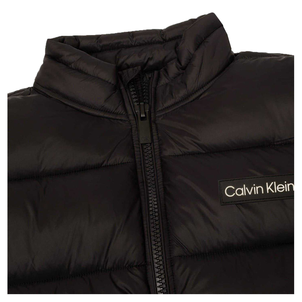 Black - Lifestyle - Calvin Klein Childrens-Kids Regular Puffer Jacket