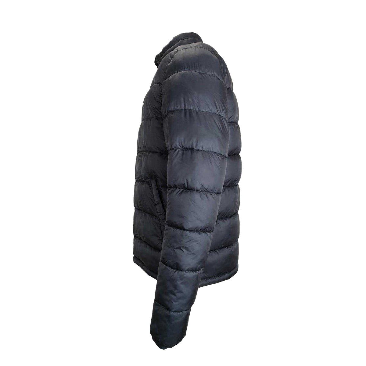 Black - Side - Jack Wills Mens Kershaw Puffer Jacket
