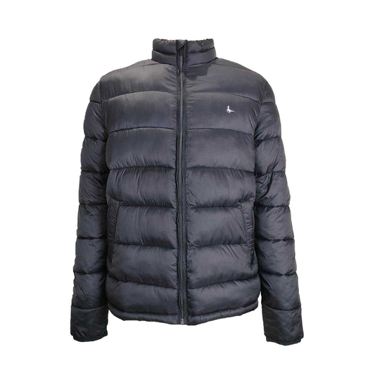 Black - Front - Jack Wills Mens Kershaw Puffer Jacket