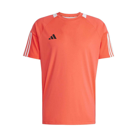 Lucid Red-White - Front - Adidas Mens Sereno T-Shirt