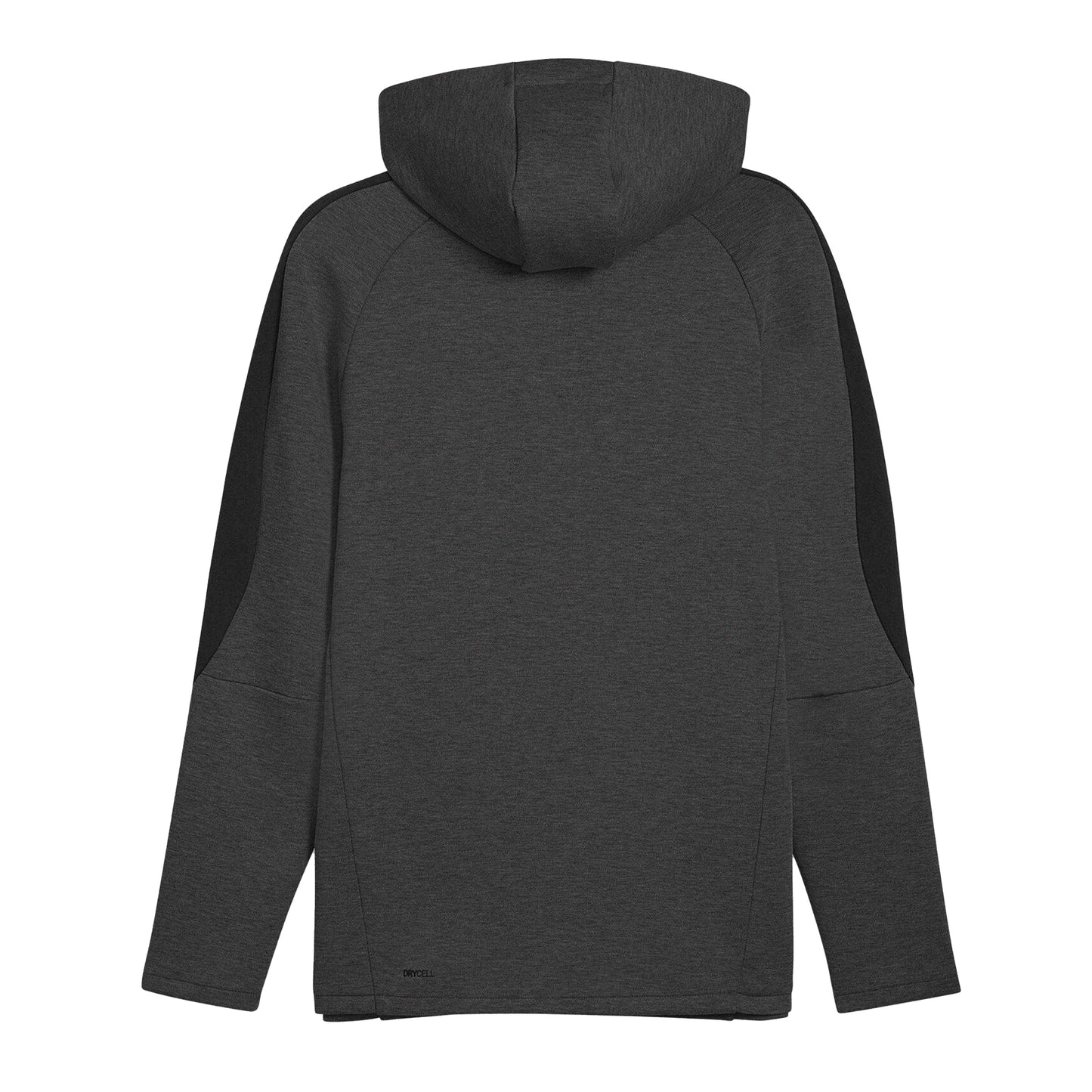Dark Grey Heather - Back - Puma Mens Evostripe Full Zip Hoodie