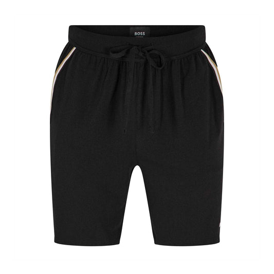 Black - Front - Boss Mens Unique Shorts